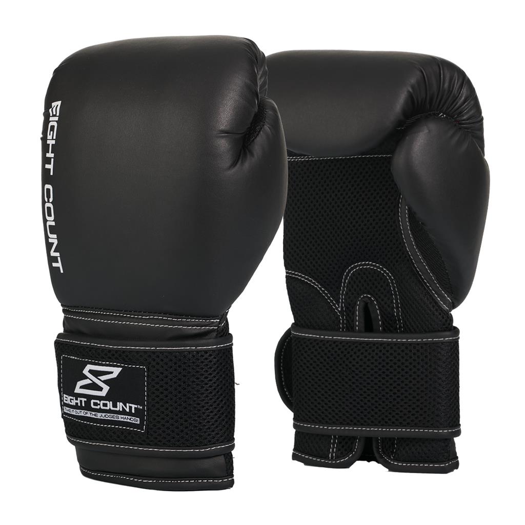 Eight Count Classic Boxing Glove Black