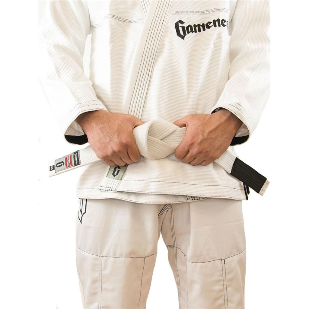 Gameness Adult Belt White
