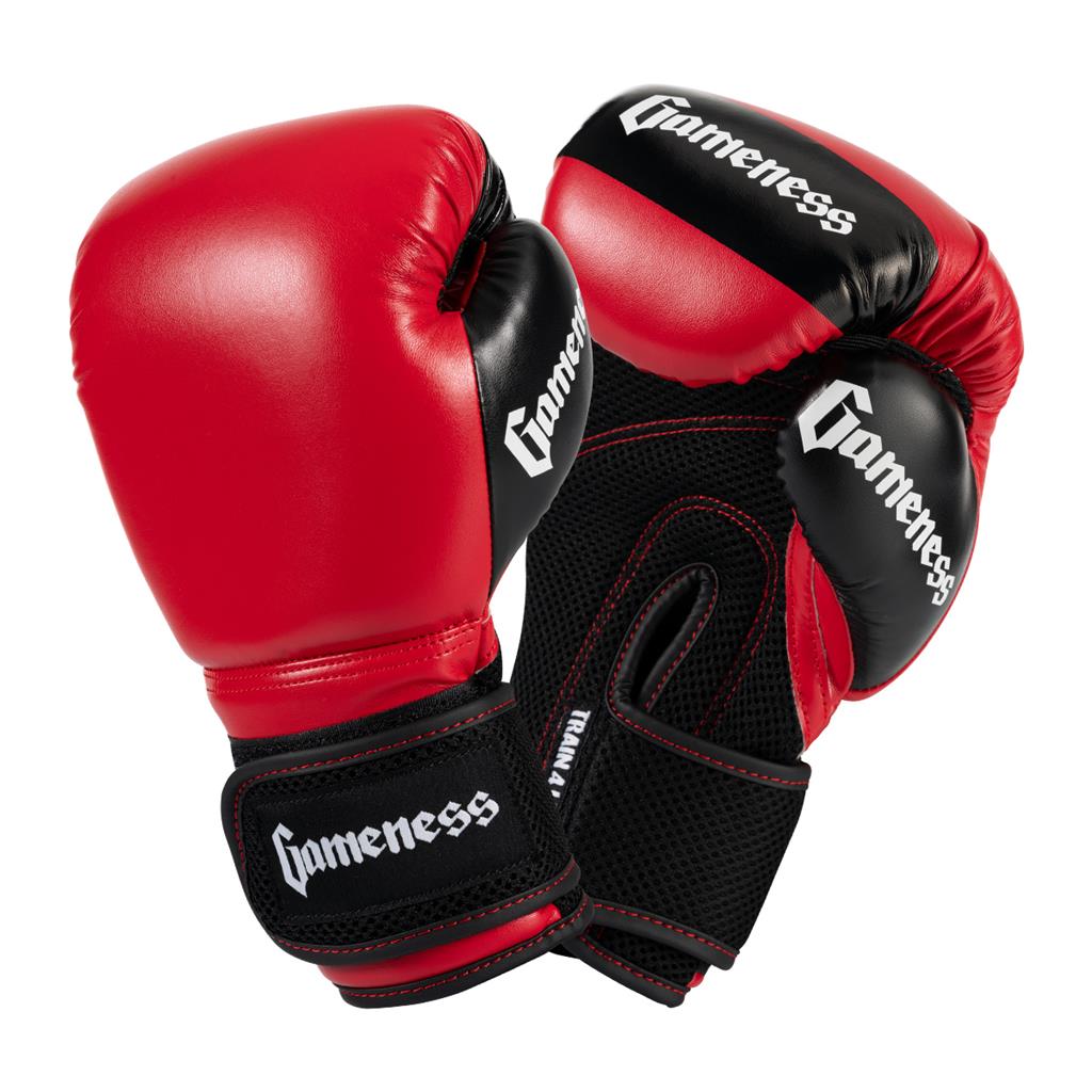 Gameness Boxing Glove 6 Oz Red