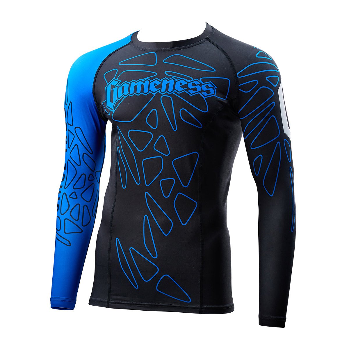 Gameness Men's Long Sleeve Pro Ranked Rash Guard | Rashguards From ...