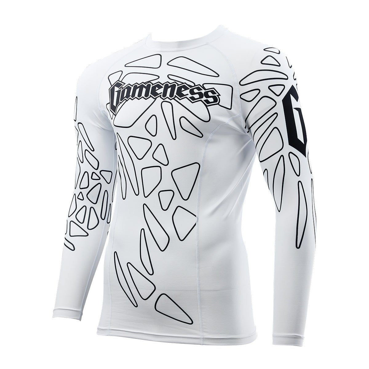 Gameness Men's Long Sleeve Pro Ranked Rash Guard | Rashguards From ...