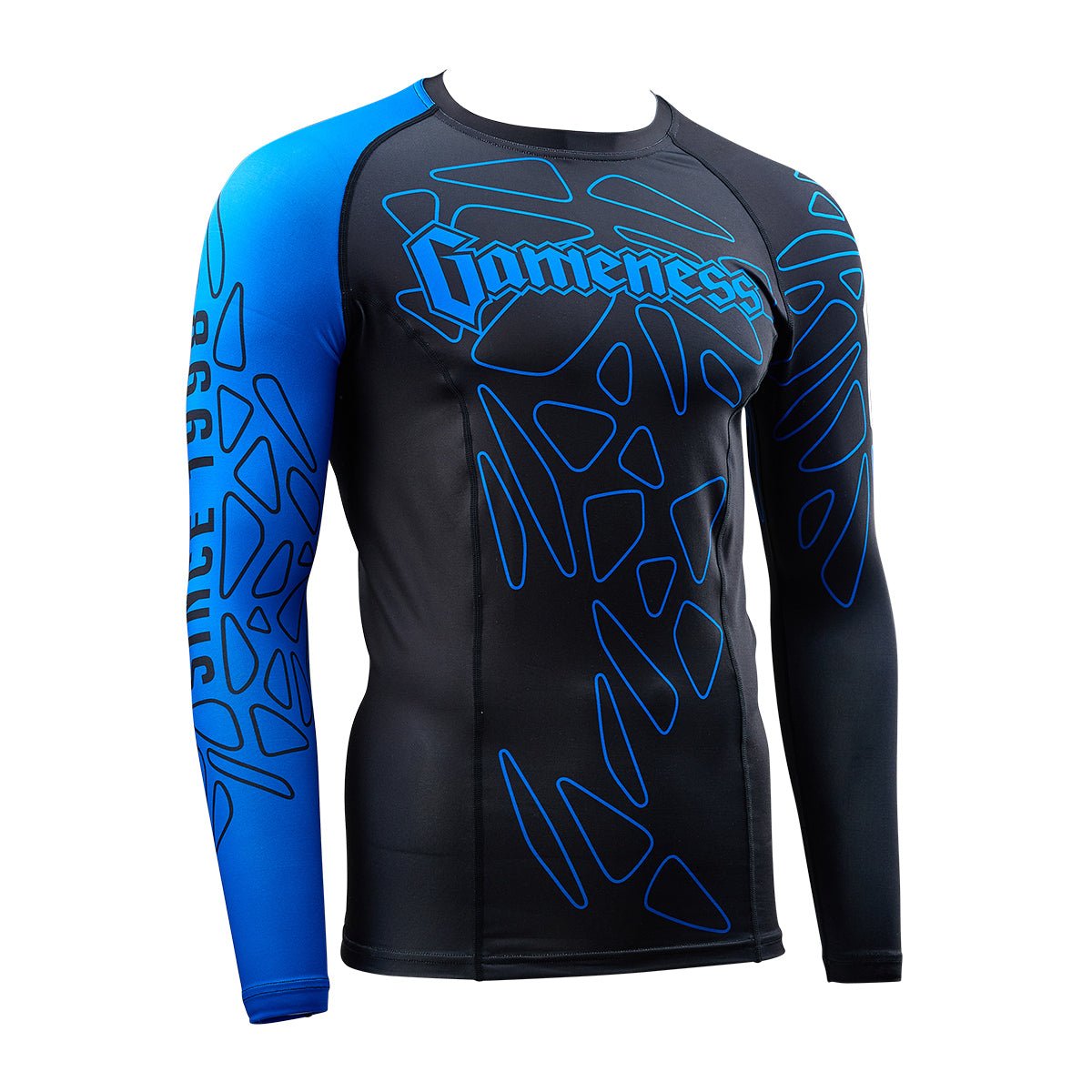 Gameness Men's Long Sleeve Pro Ranked Rash Guard | Rashguards From ...