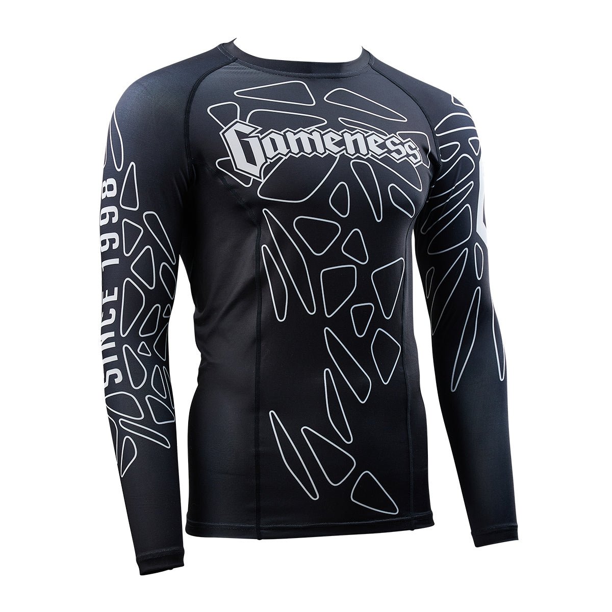 Gameness Men's Long Sleeve Pro Ranked Rash Guard | Rashguards From ...