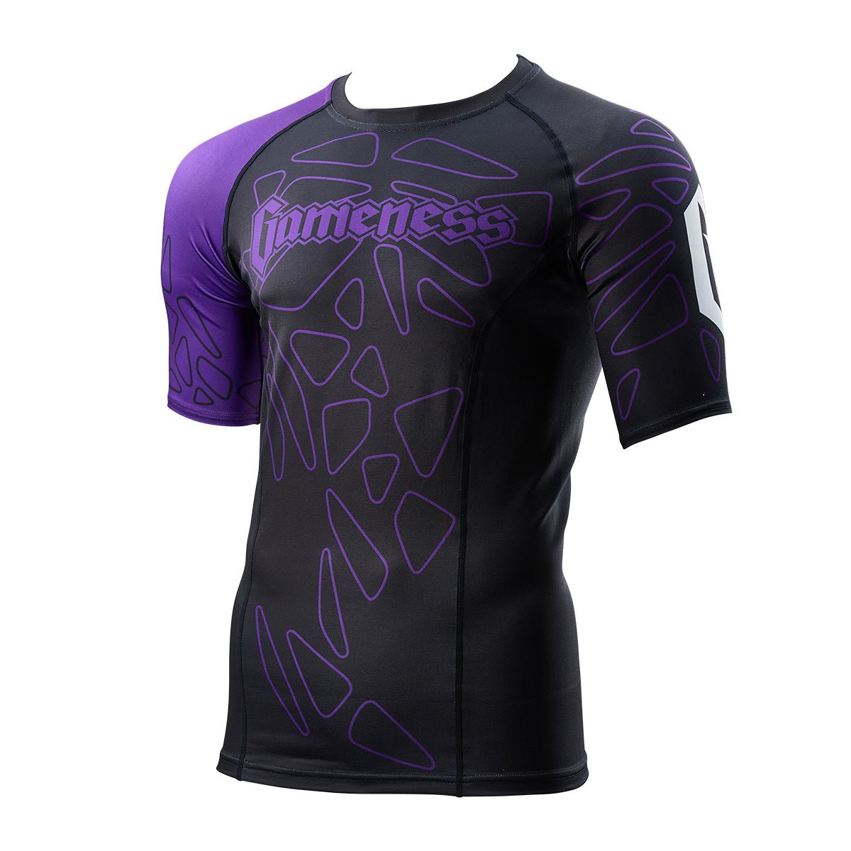 Gameness Men's Short Sleeve Pro Ranked Rash Guard | Rashguards From ...