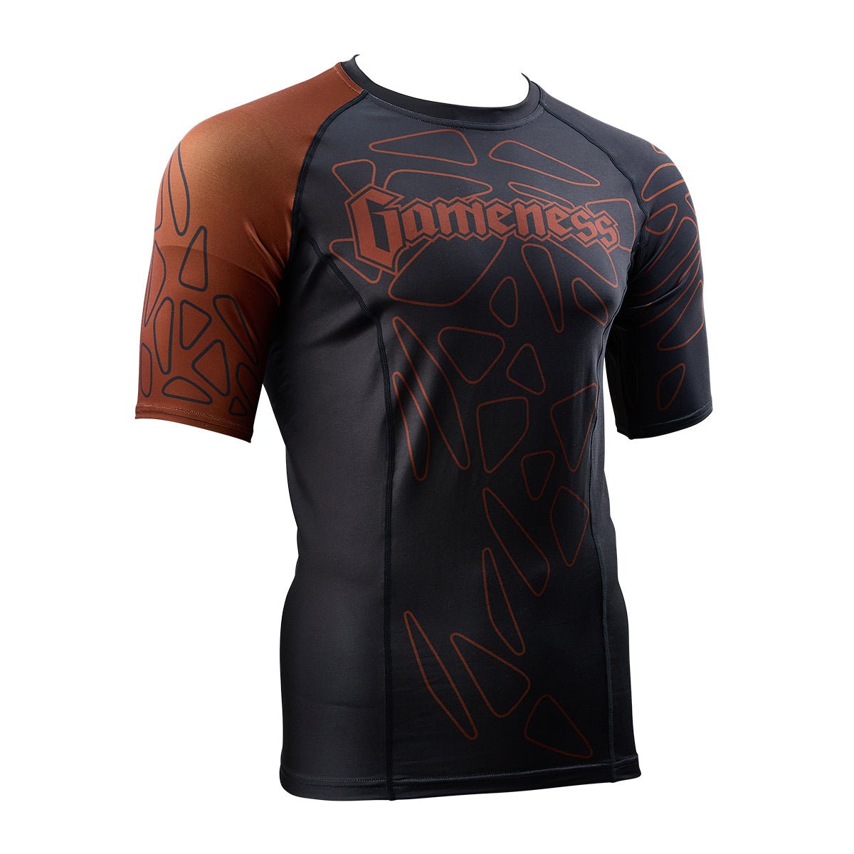 Gameness Men's Short Sleeve Pro Ranked Rash Guard | Rashguards From ...