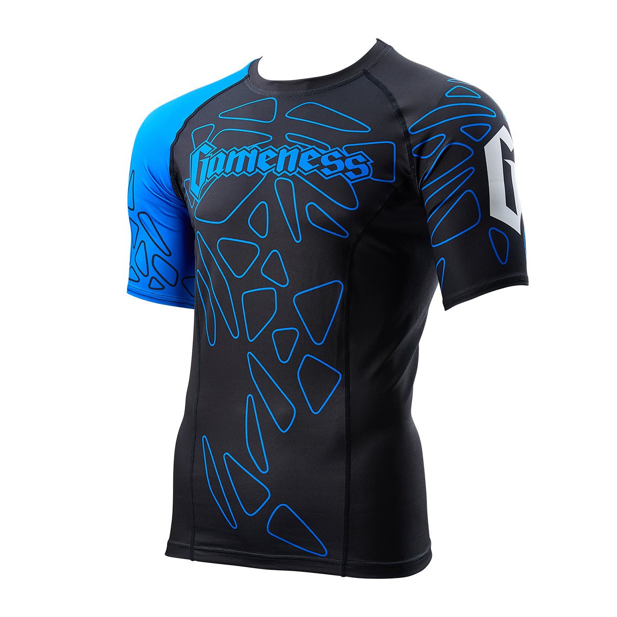 Gameness Men's Short Sleeve Pro Ranked Rash Guard | Rashguards From ...