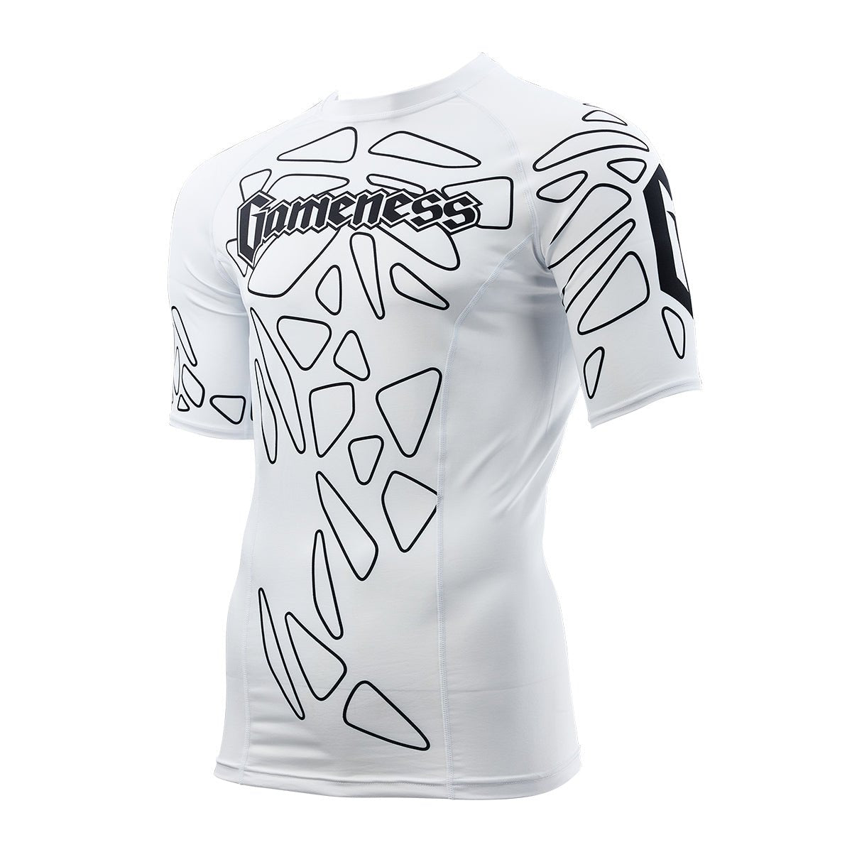 Gameness Men's Short Sleeve Pro Ranked Rash Guard | Rashguards From ...