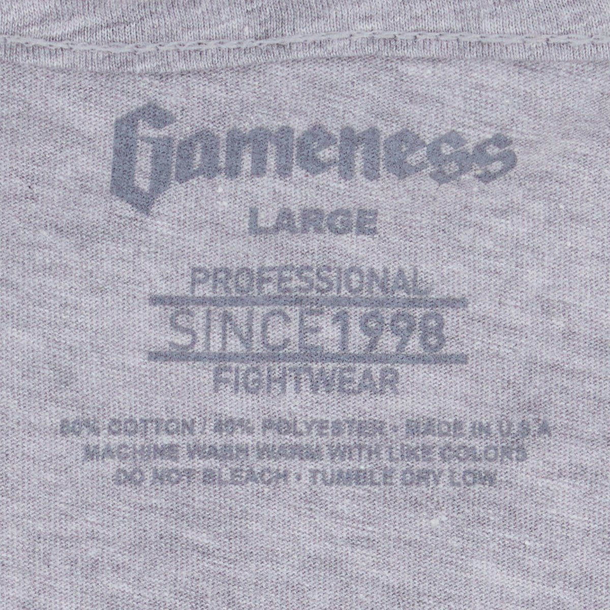 Gameness Since 1998 Tank
