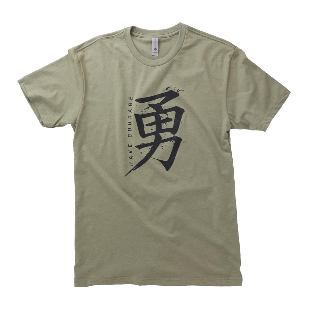 Have Courage Tee Olive