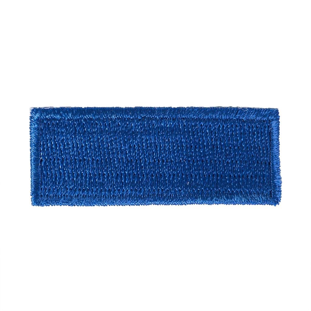 Iron On Stripe Patch - 10 pack Blue
