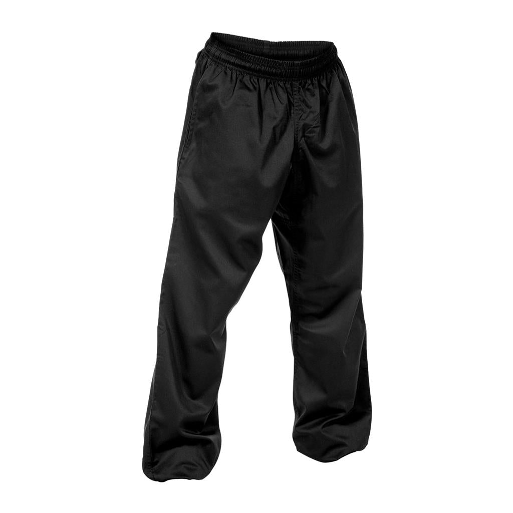 PROFORCE Kung Fu Pants - Black Martial Arts Training Pants Size 7