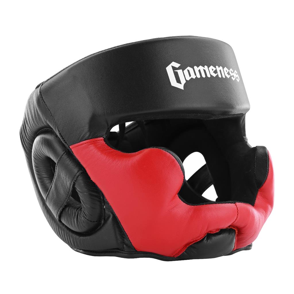 Modus Pro Full Face Headgear Black/White/Red