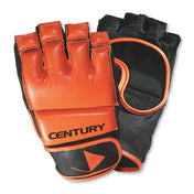 Open Palm/Finger Bag Gloves Orange Black