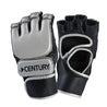 Open Palm/Finger Bag Gloves Silver/Black