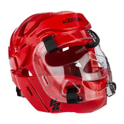 P2 Full Face Headgear with Shield Red