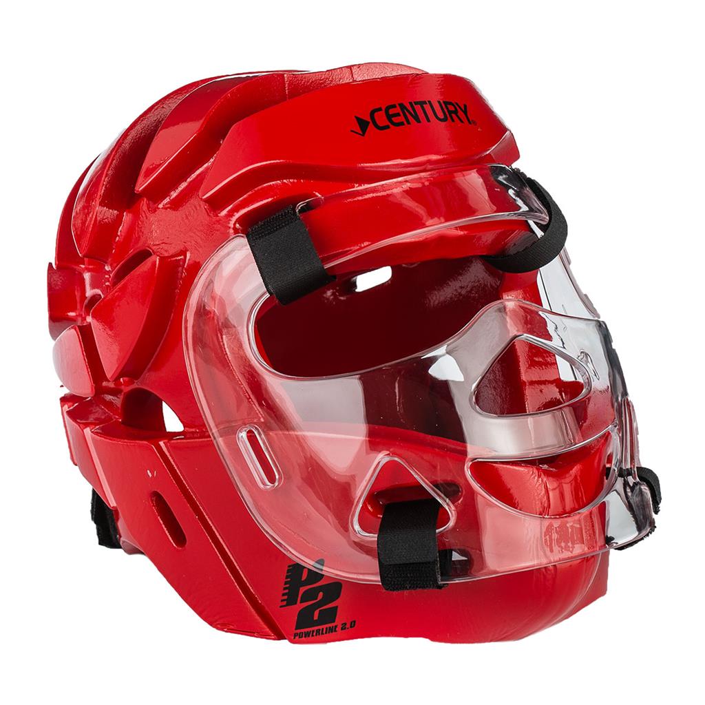 P2 Full Face Headgear with Shield Color: Blue Size: Ad M/L