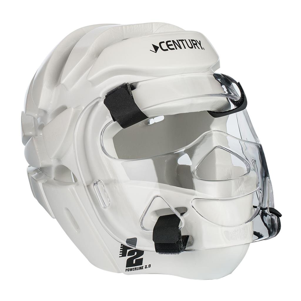 P2 Full Face Headgear with Shield White