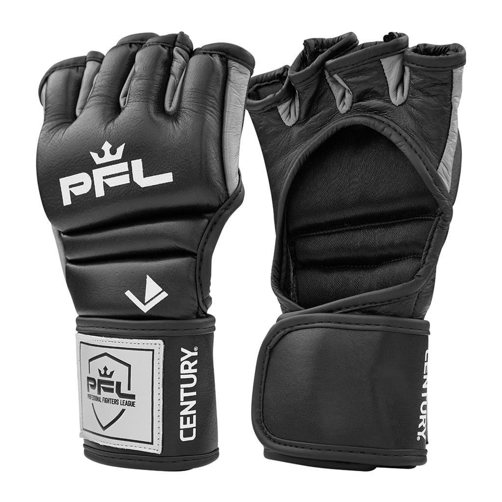 PFL Official MMA Fight Glove Grey Black