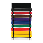Rank Belt Display - 10 & 12 Level 10 Level Black