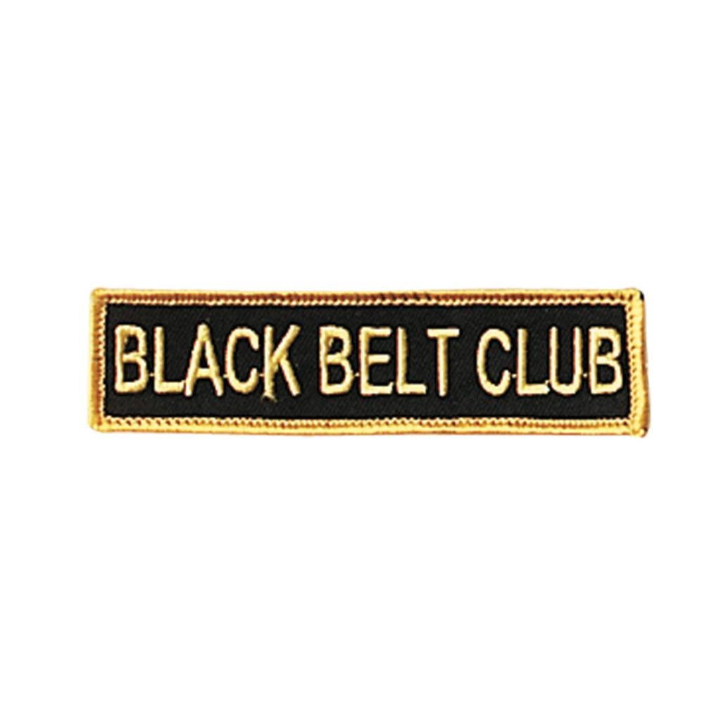 Iron-On Rank Patch - Black Belt Club rank-patch-black-belt-club-635096