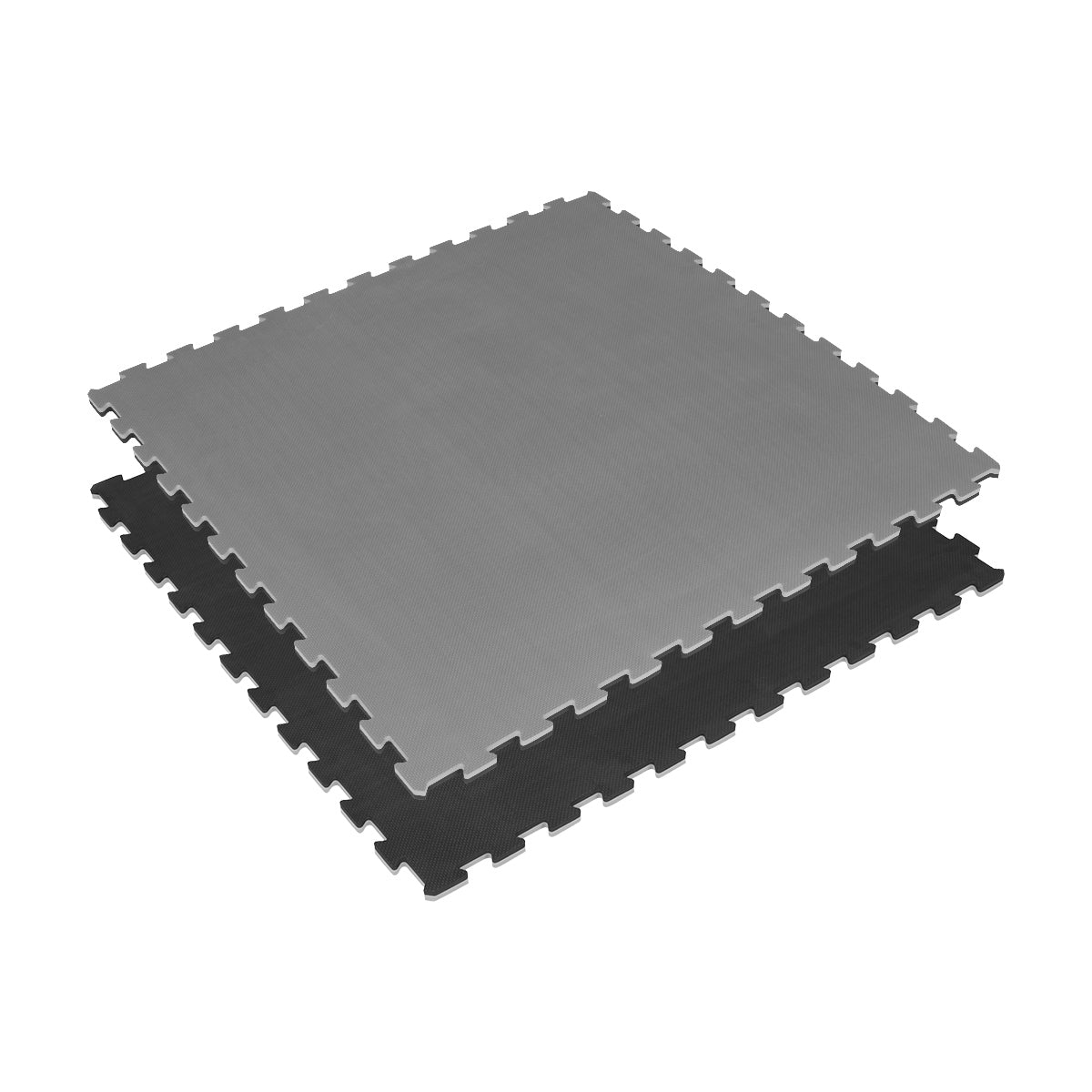 Tatami Puzzle réversible 4cm noir/gris - Sportfabric