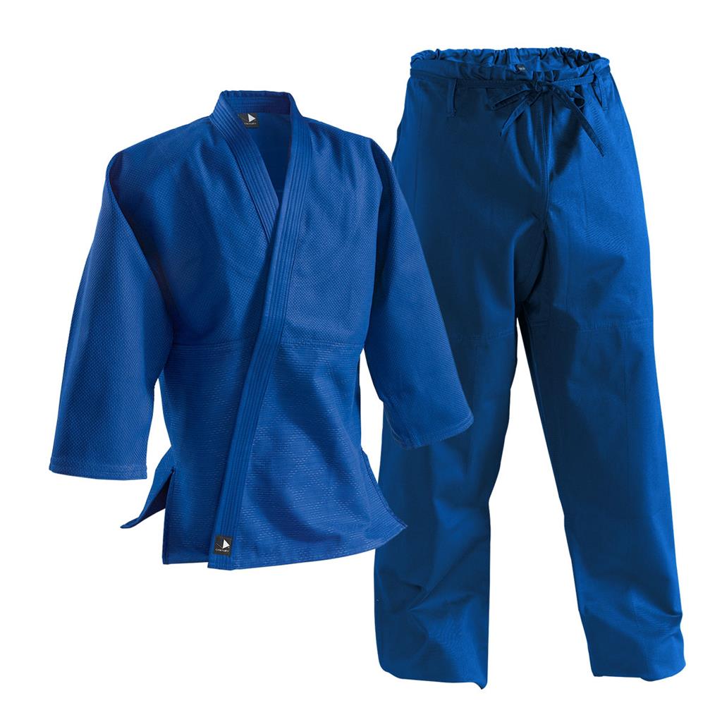 Single-Weave Student Judo Gi - Drawstring Pants Blue