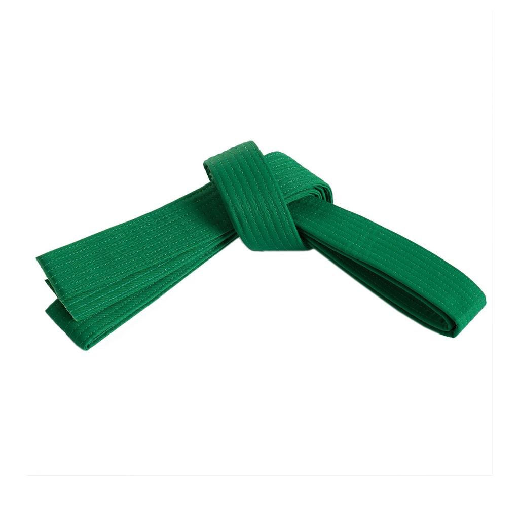 Single Wrap Solid Belt Green