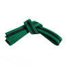 Single Wrap Striped Belt Green/Black