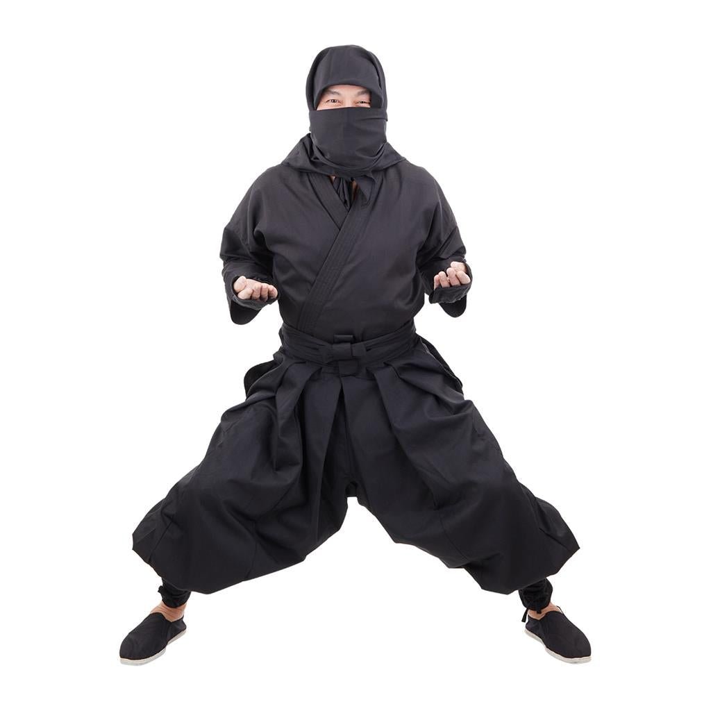 Authentic Black Ninja Uniform Costume New Zealand