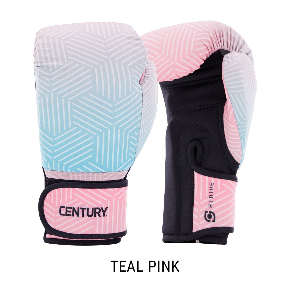 Strive Washable Boxing Glove 10 Oz Teal / Pink