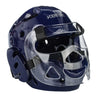 Student Sparring Headgear with Face Shield Blue