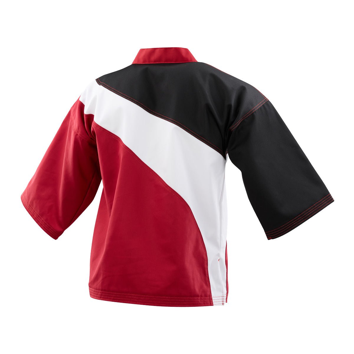 Tri-Color Diagonal Program Uniform Top | Uniforms From Century Martial Arts