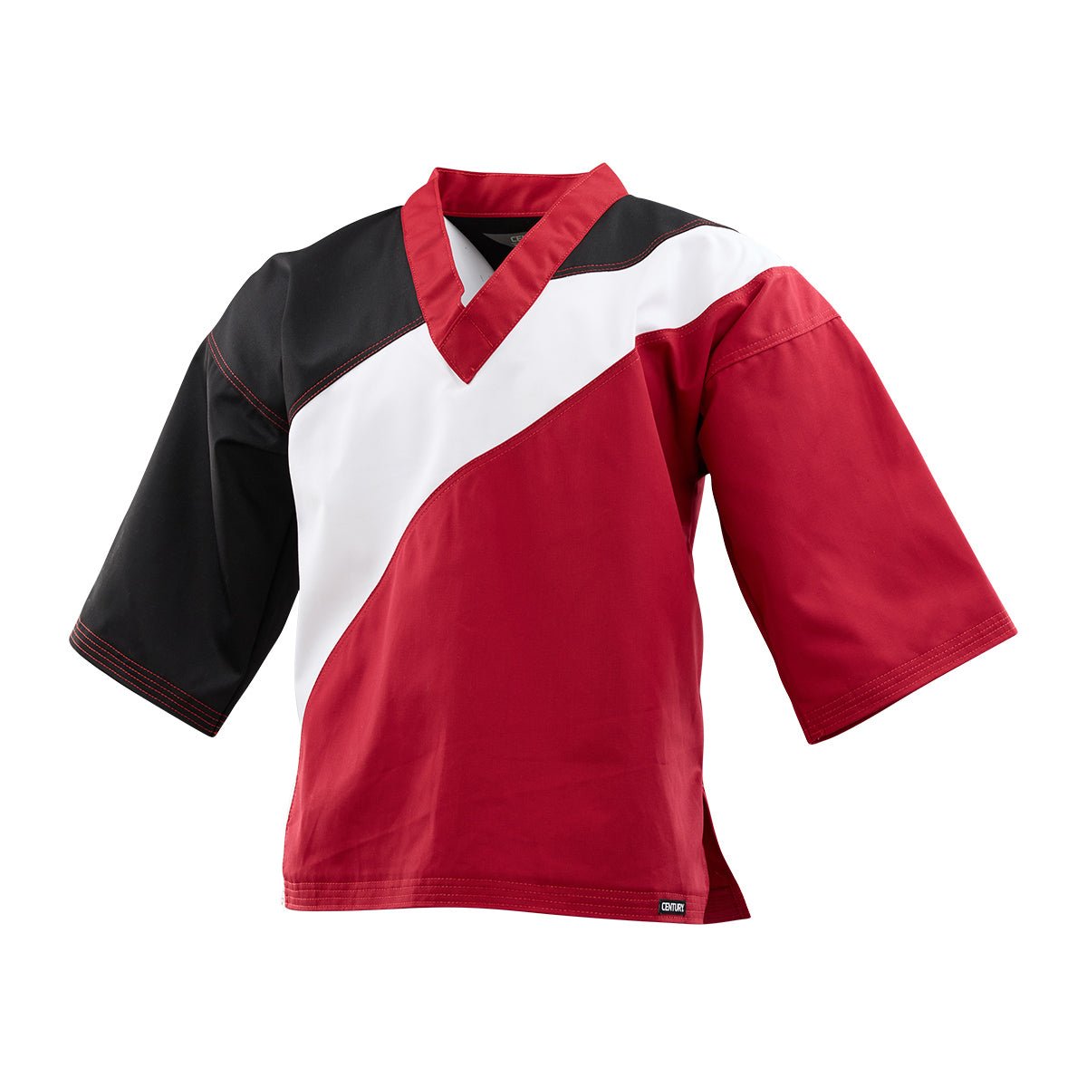 Tri-Color Diagonal Program Uniform Top | Uniforms From Century Martial Arts