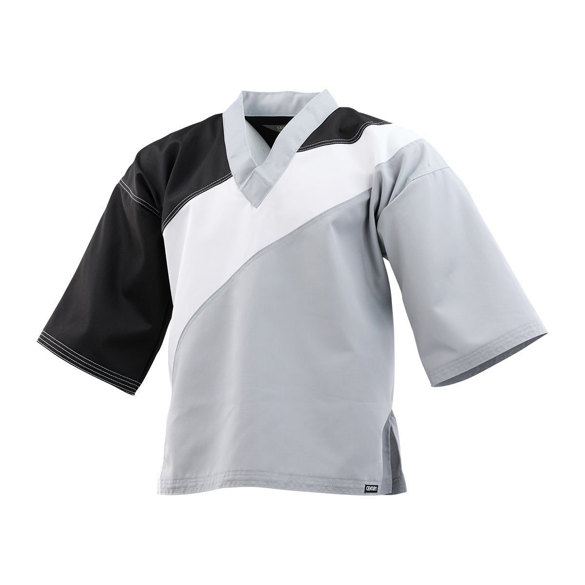 Tri-Color Diagonal Program Uniform Top | Uniforms From Century Martial Arts
