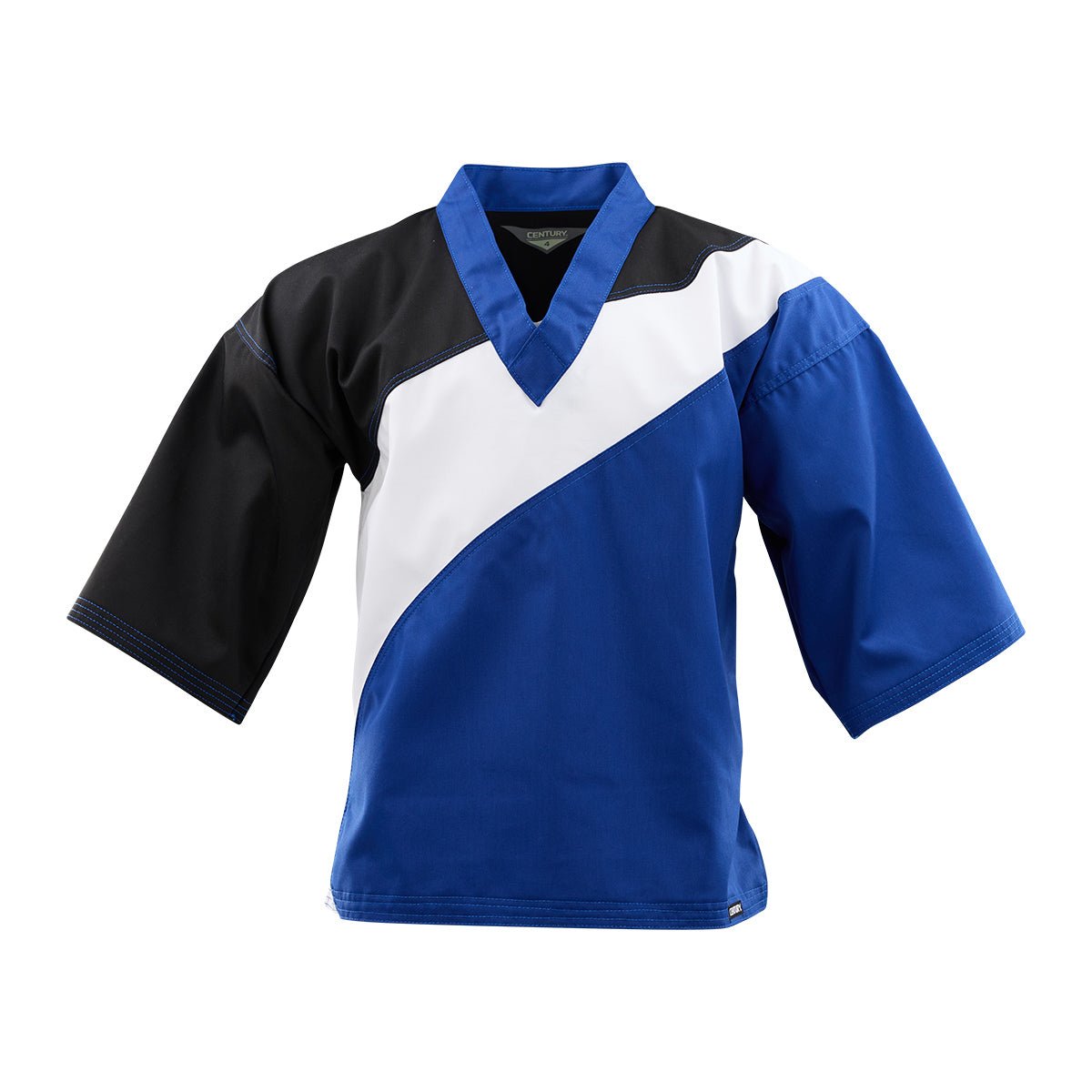 Tri-Color Diagonal Program Uniform Top | Uniforms From Century Martial Arts