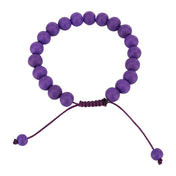 Wood Rank Bracelets Purple