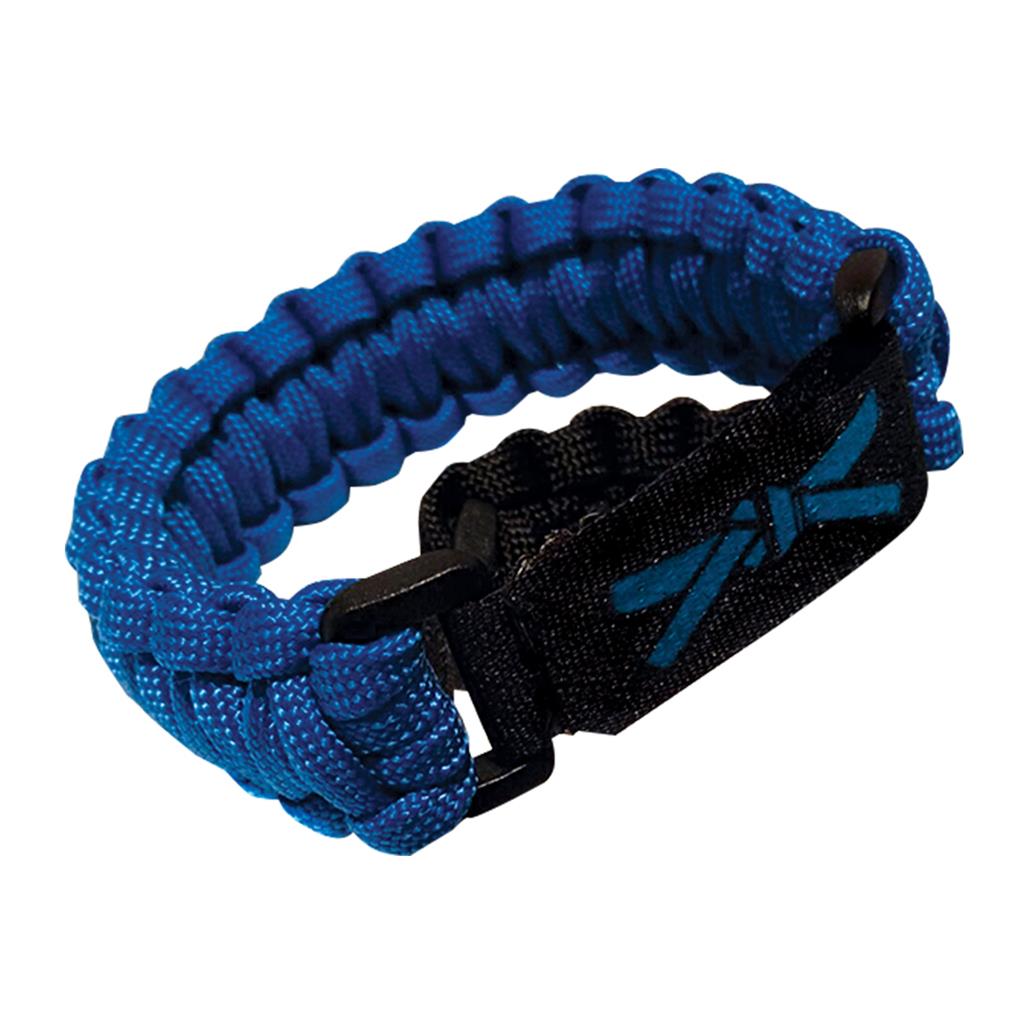 Youth Paracord Rank Bracelet Blue