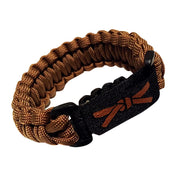 Youth Paracord Rank Bracelet Brown
